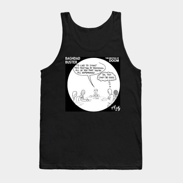 The Meeting of Doom Tank Top by Limb Store